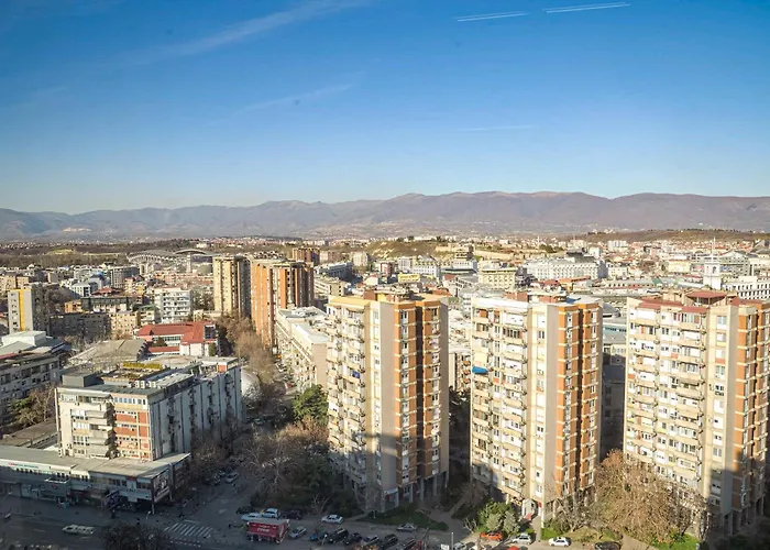 180° View Apartment In Diamond Building Skopje